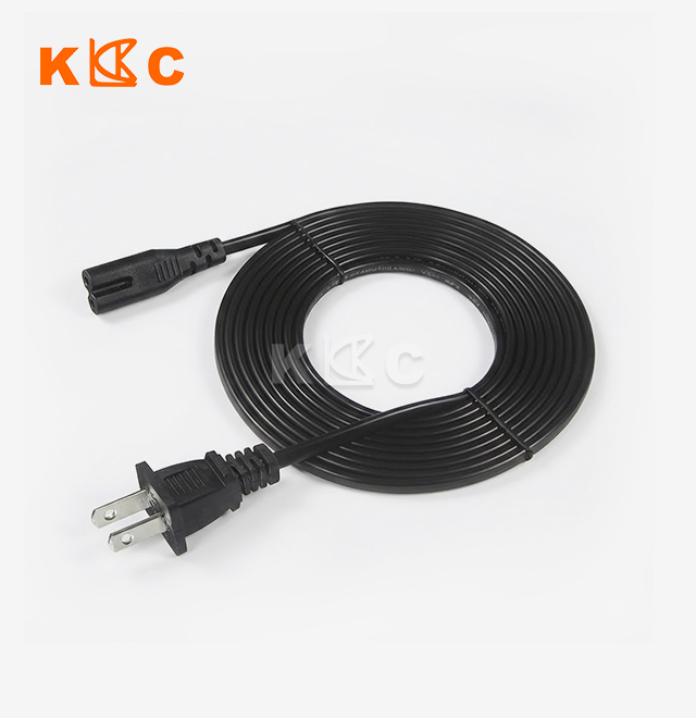 usa nema 1-15p to iec c7 power cord